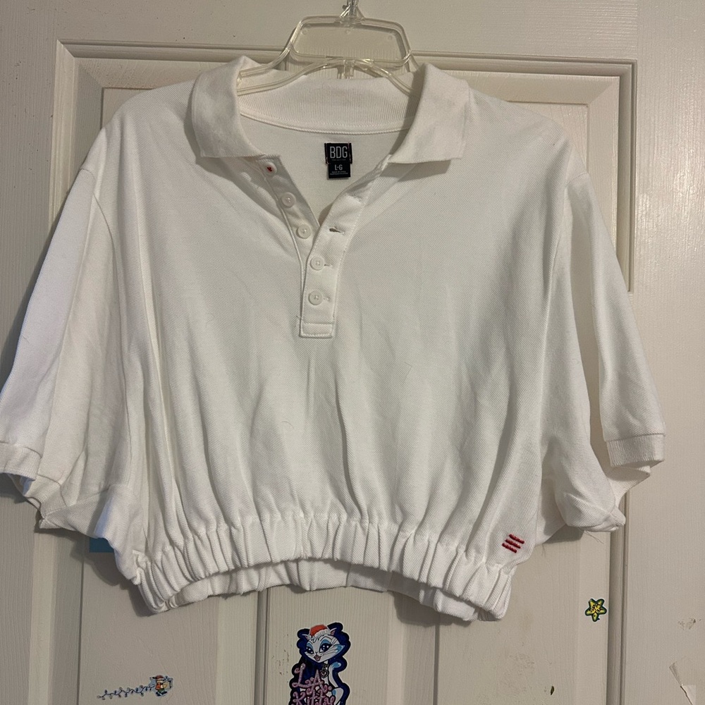 BDG Cream Polo Shirt